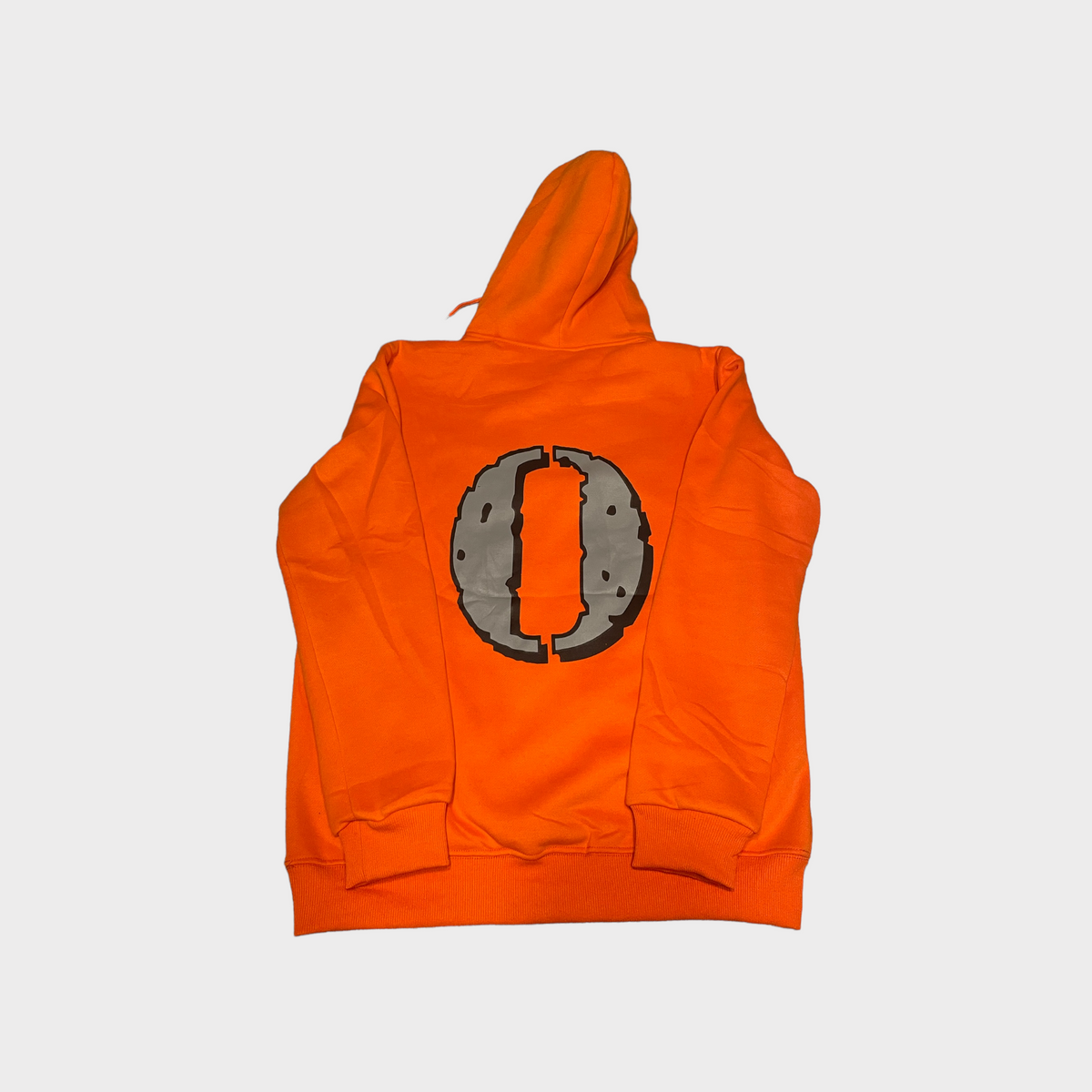 Designer orange hoodie sale