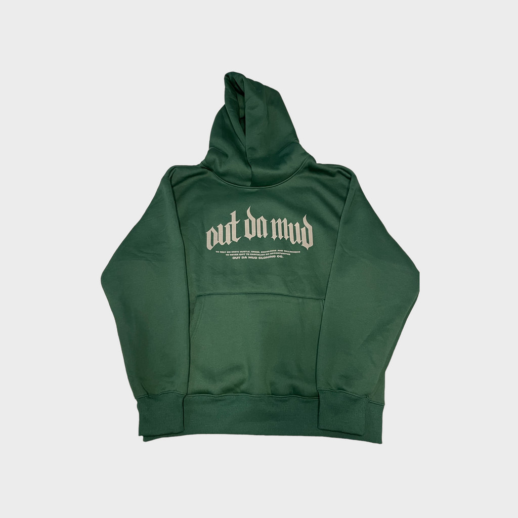 FOREST GREEN (SILVER) HOODIE